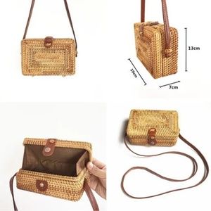 Straw purse